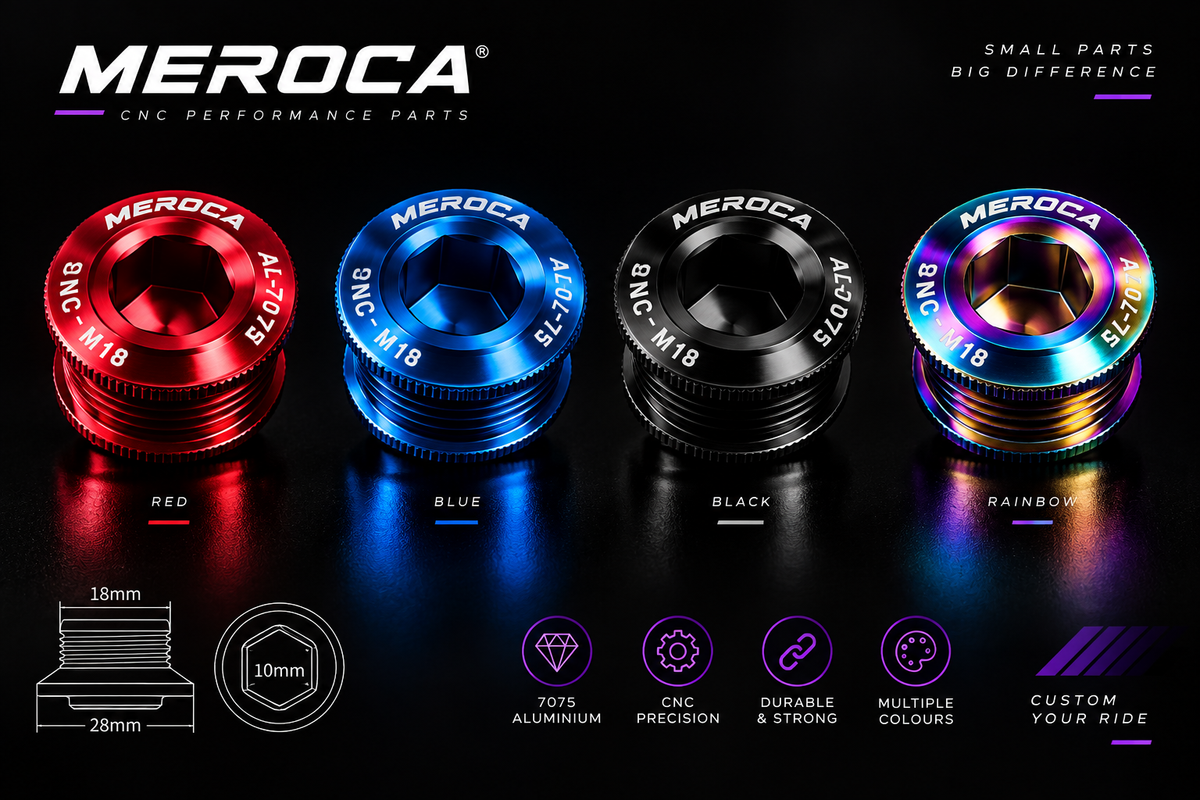 MEROCA Bicycle Crank Cap (Dropship)