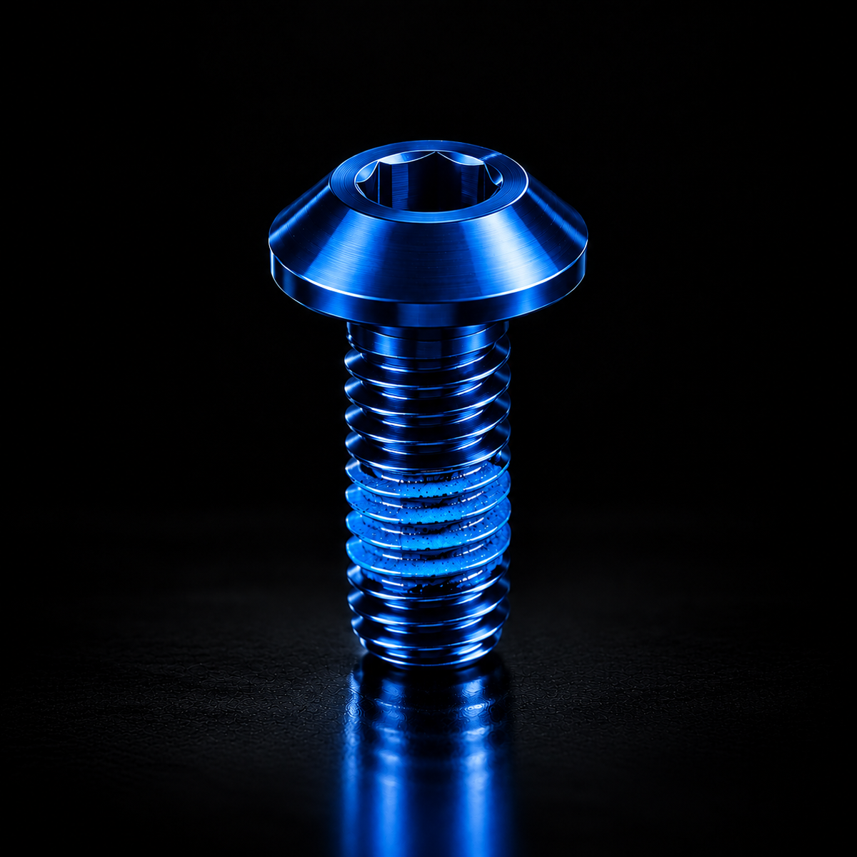 Colored Brake Rotor Bolts - Anodized Disc Screws Set