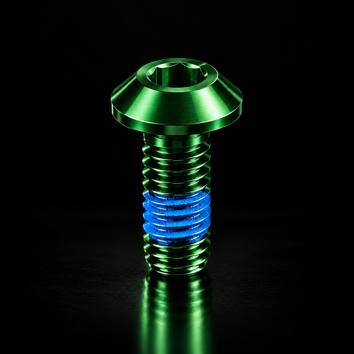 Colored Brake Rotor Bolts - Anodized Disc Screws Set