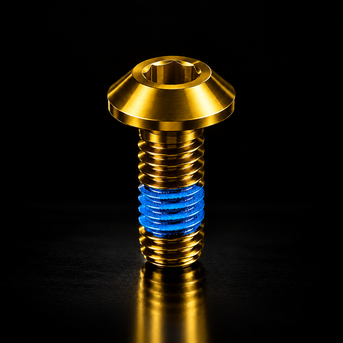 Colored Brake Rotor Bolts - Anodized Disc Screws Set
