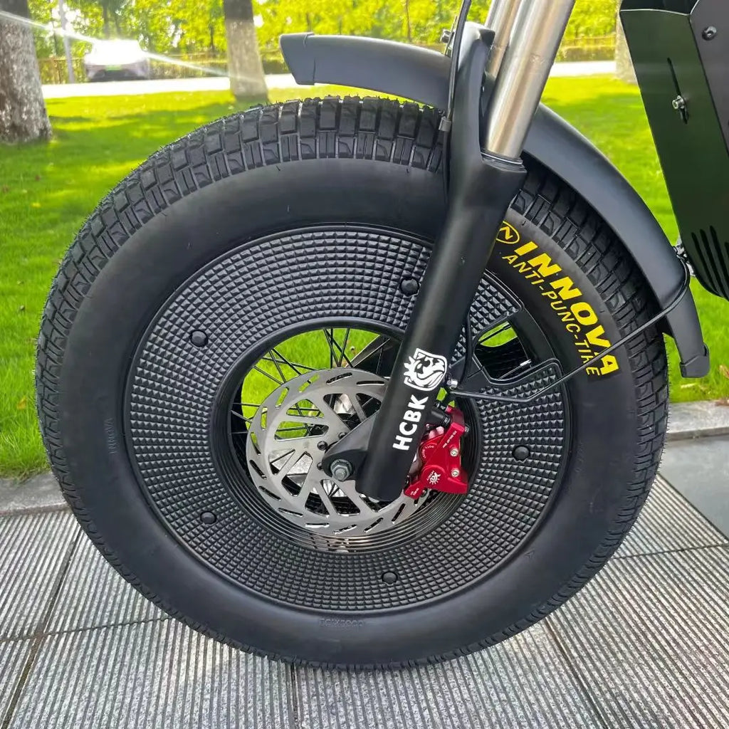 "60V50Ah Lithium Battery Electric Bicycle with Air Suspension Integrated Battery & Rear Hub Motor (Aluminum Alloy Frame)"