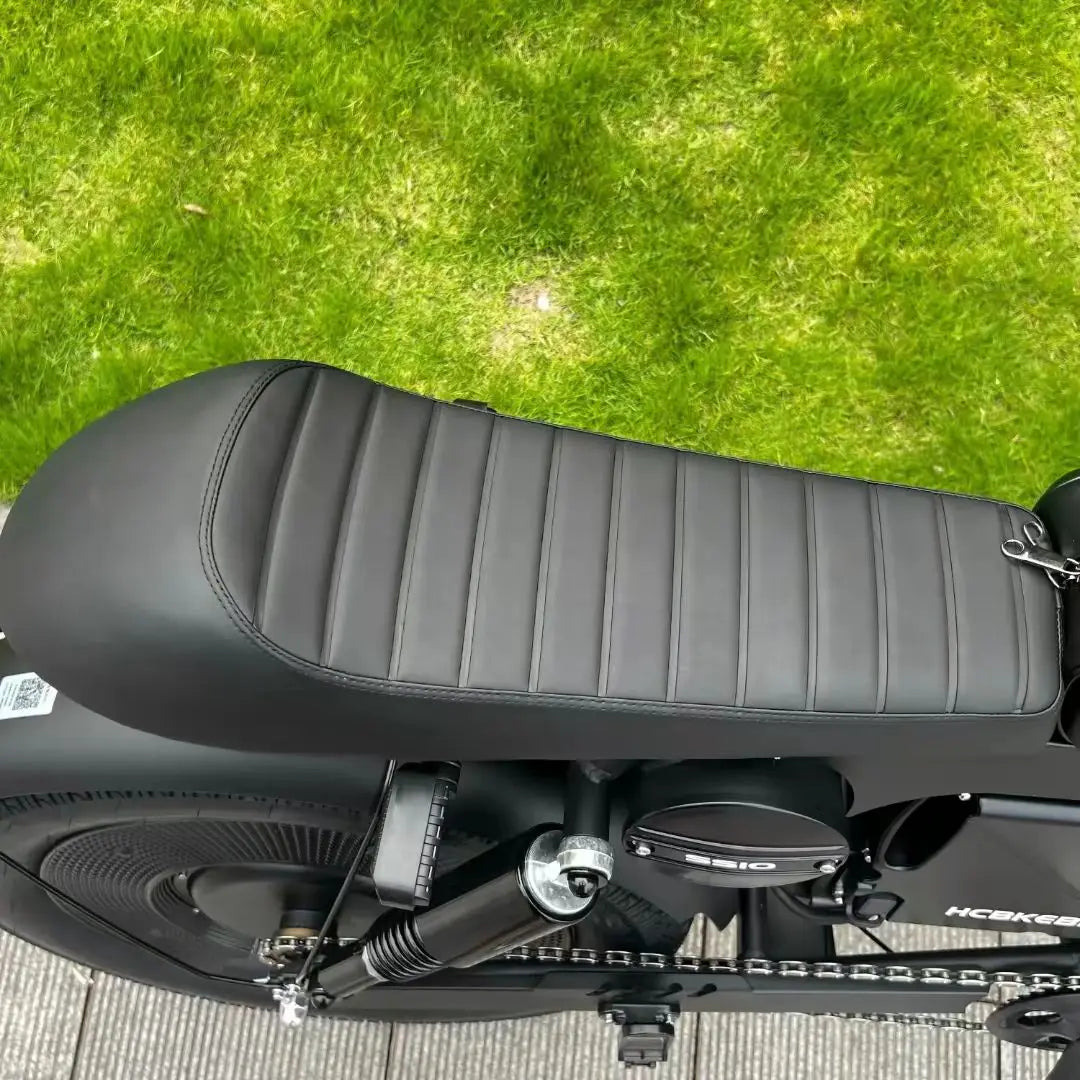 "60V50Ah Lithium Battery Electric Bicycle with Air Suspension Integrated Battery & Rear Hub Motor (Aluminum Alloy Frame)"