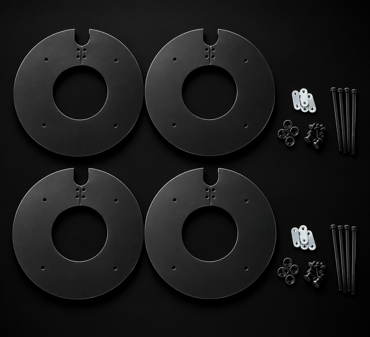 Blackout Fatbike Wielhoes Set - 20 Inch