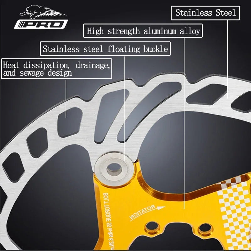 IIIPRO Bicycle Brake Rotor