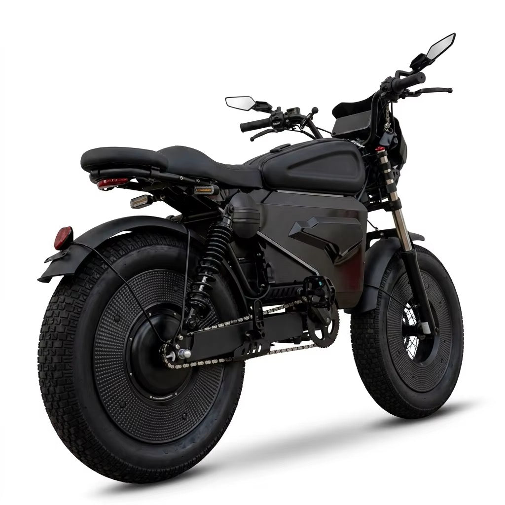 Black Warrior HWS rear three-quarter view